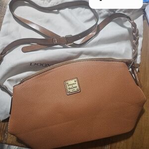 Dooney & Bourke Brown Leather Crossbody Bag